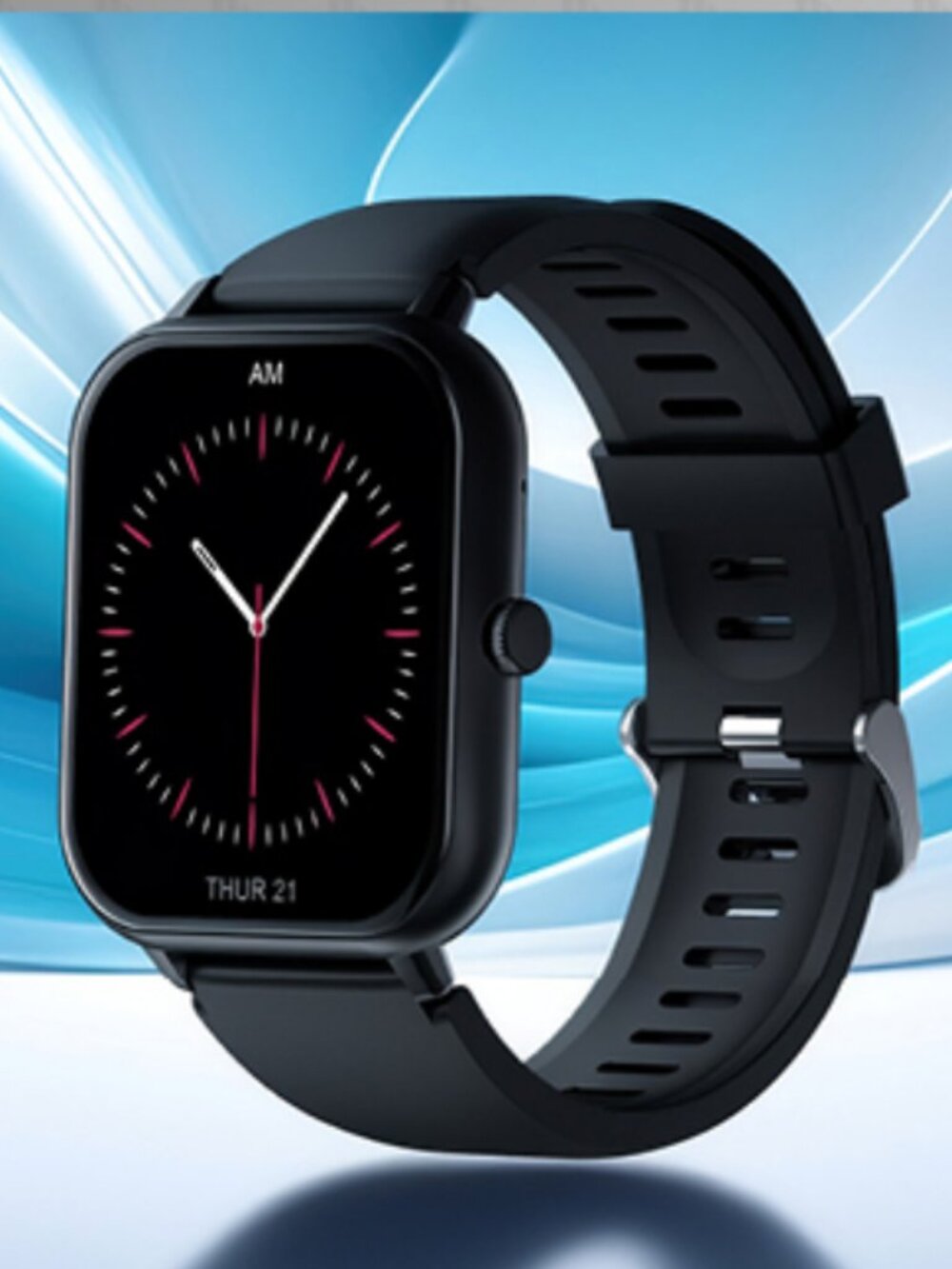 Smartwatch Fitness/Steps/Heart Rate/Notifications Apple and Android Compatible